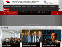 Tablet Screenshot of aopp.org.br